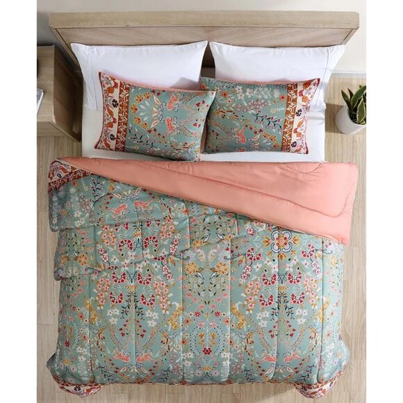 Hallmart Collectibles Vilano 3Pc Comforter Set Full Queen MSRP $80 - Picture 1 of 4